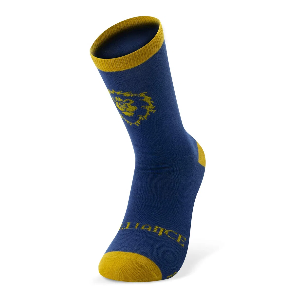 ABYSTYLE - World of Warcraft - Calze - Alleanza -Blu & Giallo - taglia unica