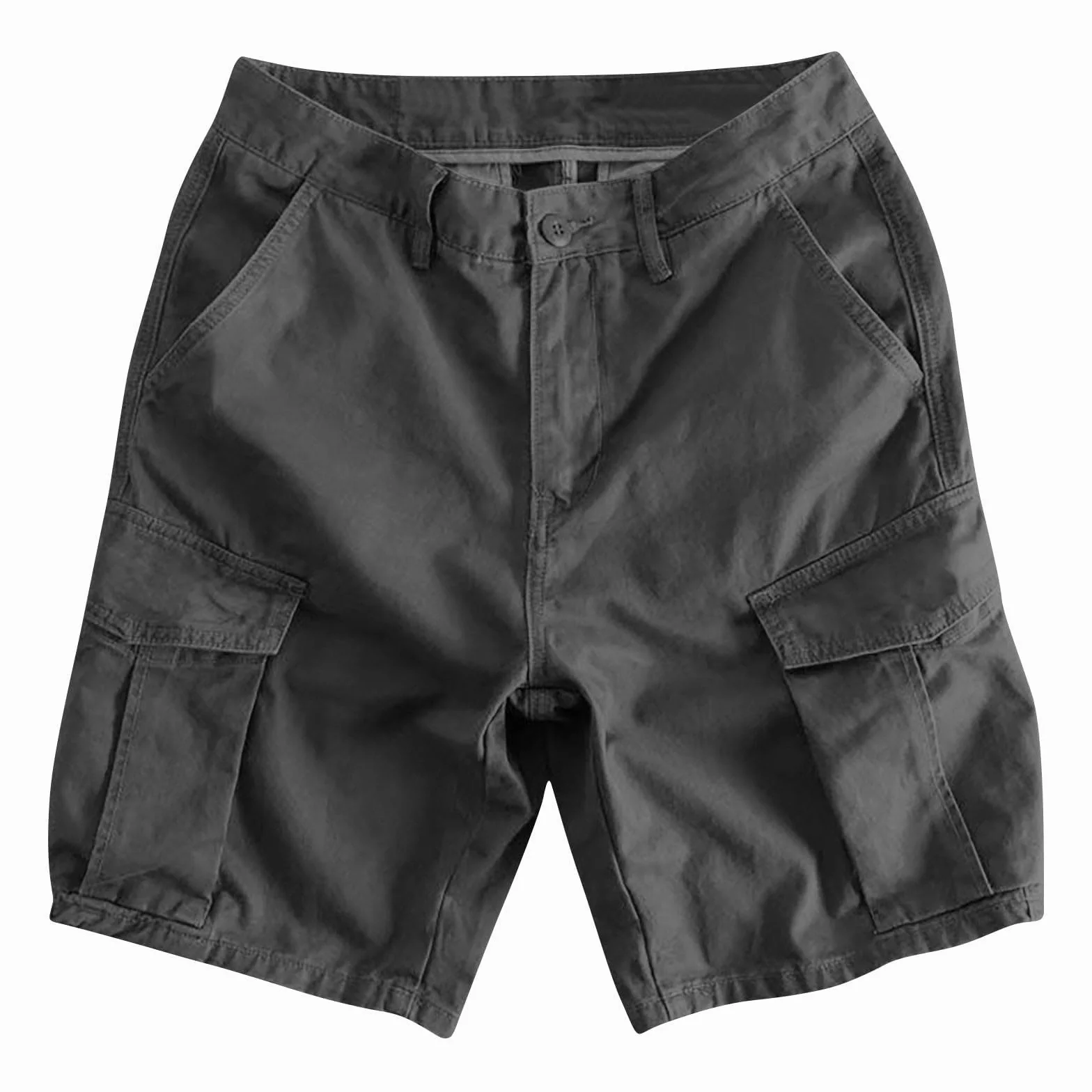 Generico Pantaloncini Uomo - 2026 Nuovo Estivi Leggeri Bermuda Cargo con Tasche Laterali Pantaloni Corti Slim Fit Shorts Estivi Casual Sportivi Pantaloncini lavorouomo Uomo Cargo