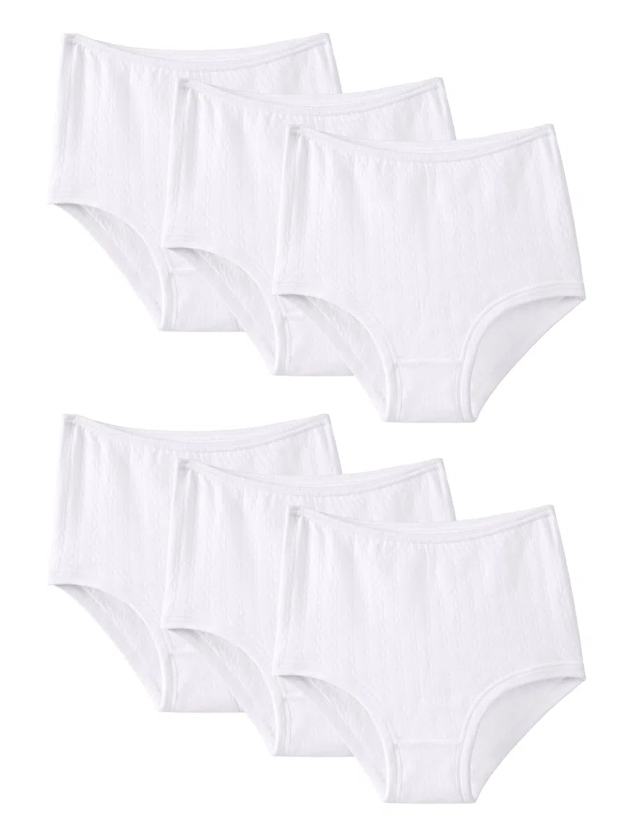 Channo Mutandine da Donna a Vita Alta Classiche in Cotone, Lisce, Morbide e Comode