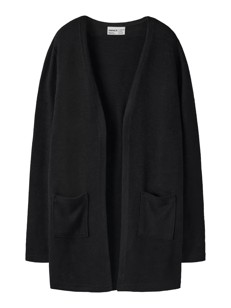 Name IT Nkfvicti LS Knit Card L Noos Maglione Cardigan Bambine e Ragazze