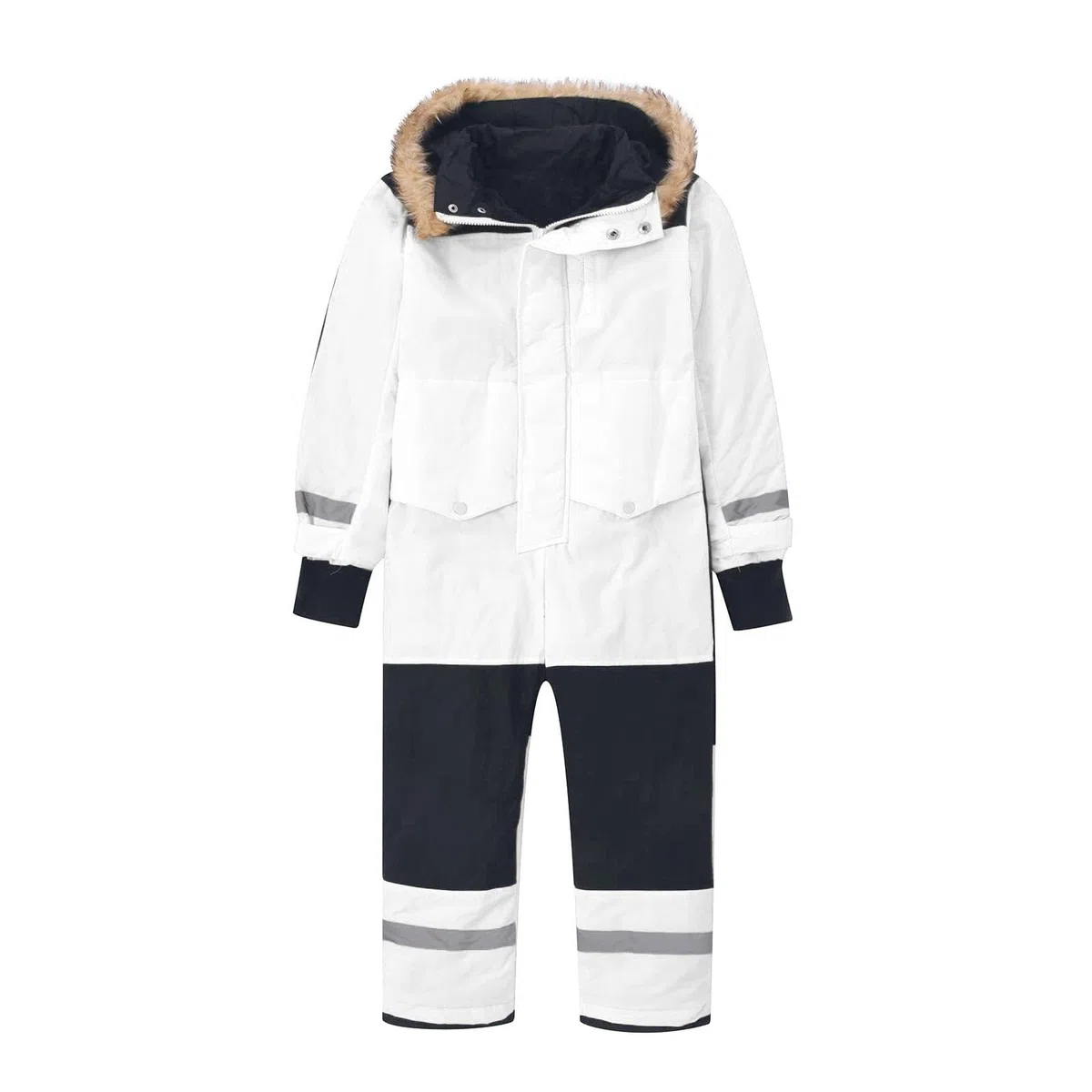 Generisch Tuta da neve per bambini e ragazzi, termica, invernale, calda, da neve, antivento, con tuta rimovibile in softshell