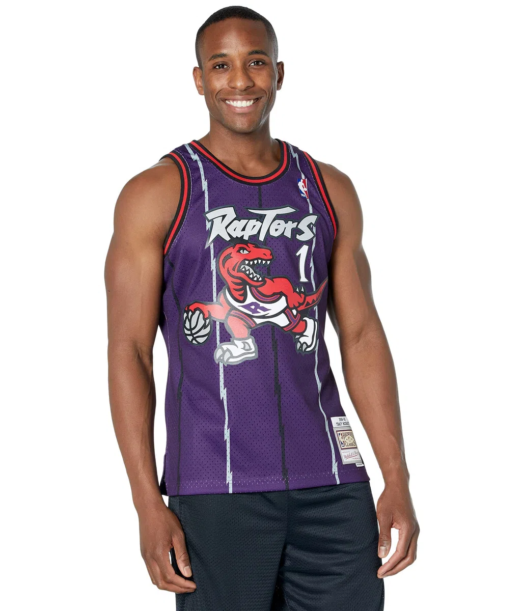 Mitchell & Ness 2.0 T.Raptors Camicia Unisex - Adulto (Pacco da 1)