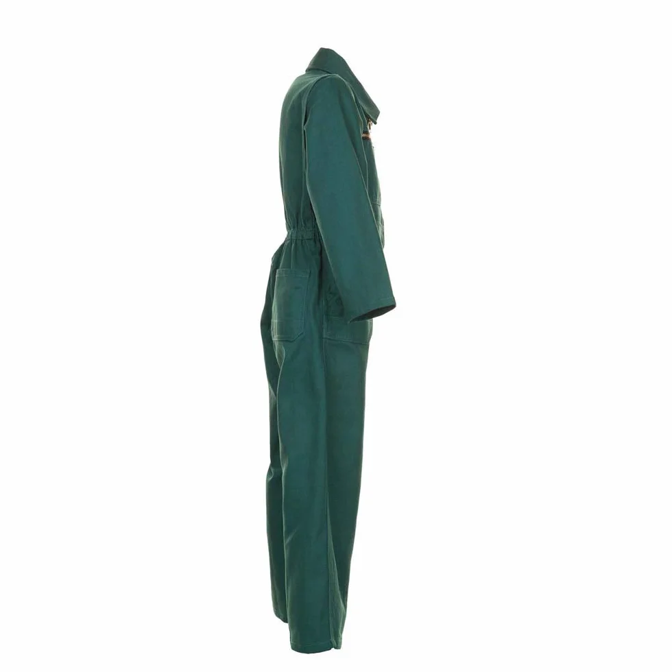 Planam - Tuta Da Rally Per Bambini, Colore: Blu, Verde 134/140