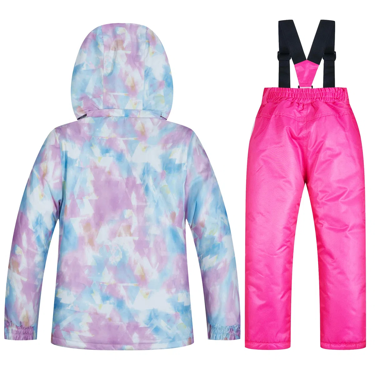 Tuta de Neve Inverno Bambini Tuta de Sci 2 Pezzi Giacca + Pantaloni Abbigliamento da Sci Ragazzi e Ragazze Impermeabile