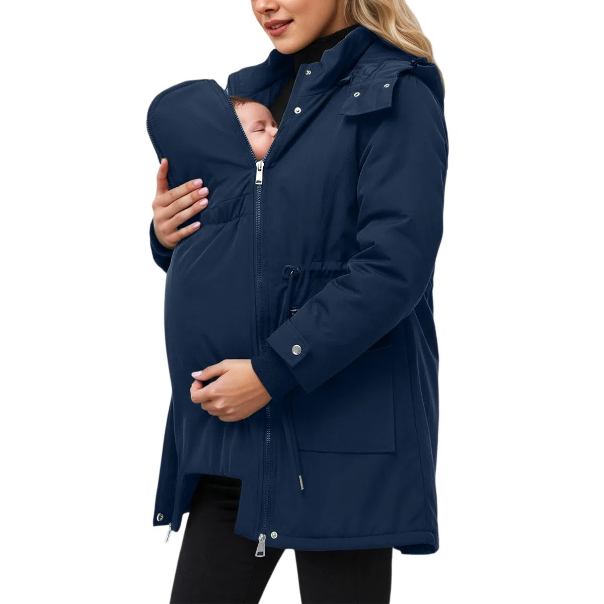 Generisch Giubbotto premaman per donne incinte, cappotto invernale, giacche da neonato per mamme