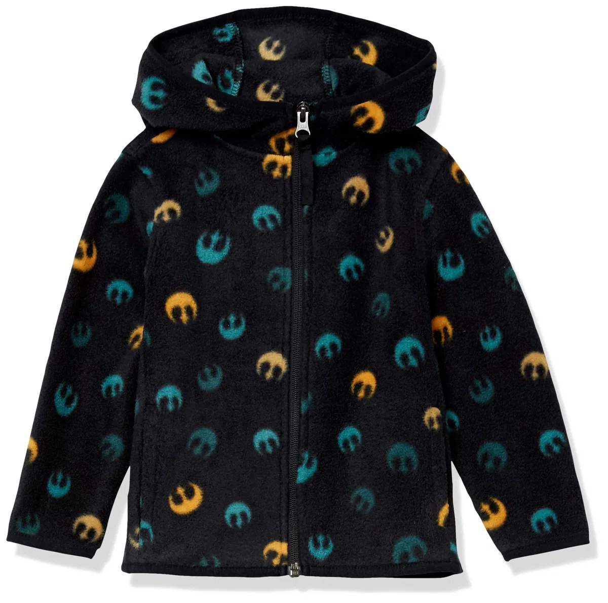 Amazon Essentials Bambini e Ragazzi Giacca con Cappuccio e Cerniera Integrale in Pile