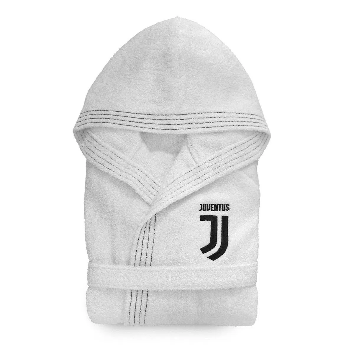 Juventus Accappatoio Juve Ufficiale per Adulto in Spugna R360 XXL