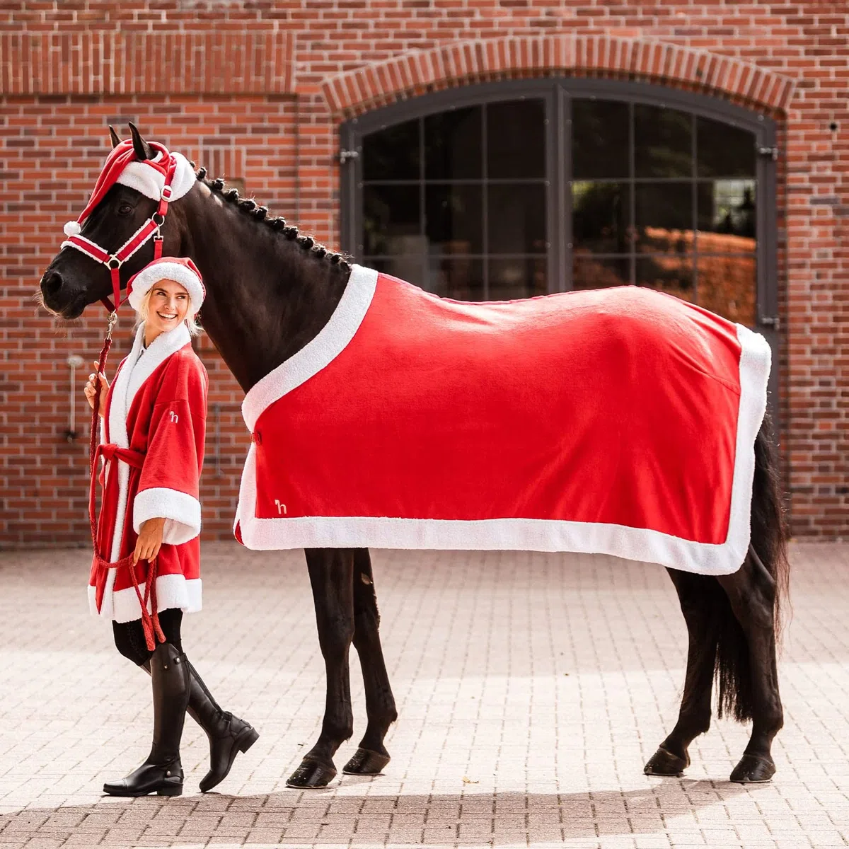 HORZE Stivali da equitazione da donna con lacci – Classici stivali da equitazione in pelle con allacciatura frontale e cerniera posteriore