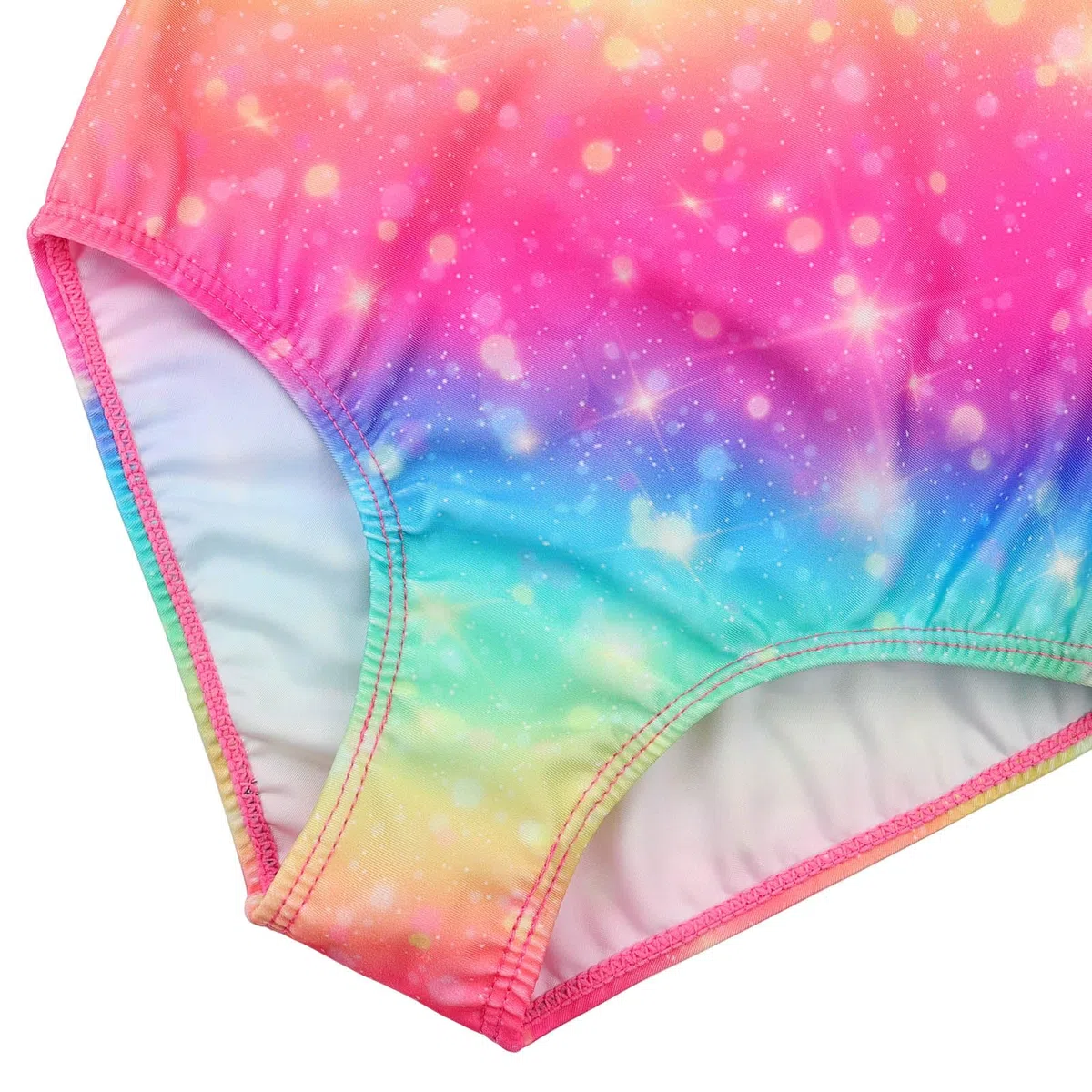 Costume intero da bambina ad asciugatura rapida, protezione UV