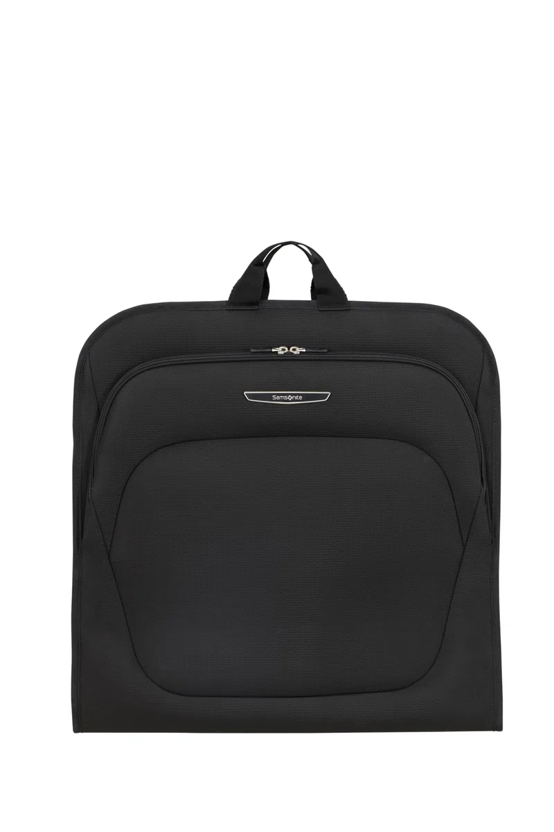 Samsonite Spark SNG Eco - Porta Abiti per Vestiti e Completi (55 x 54/107 cm), Custodia Pieghevole con Cerniera - Nero (Black)