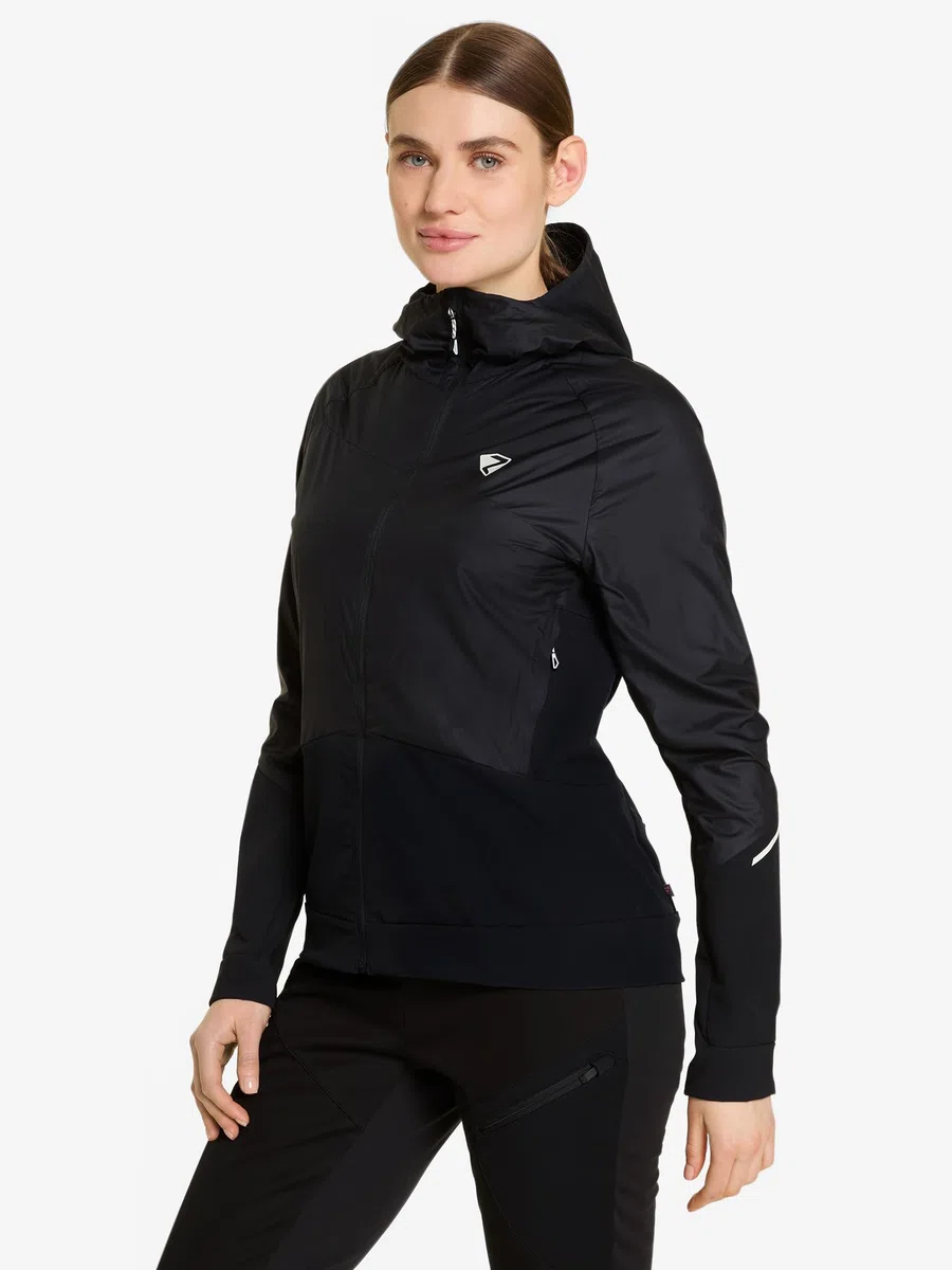 Ziener Nakima Giacca Softshell Ibrida Skitour, Traspirante, Antivento e Impermeabile Donna