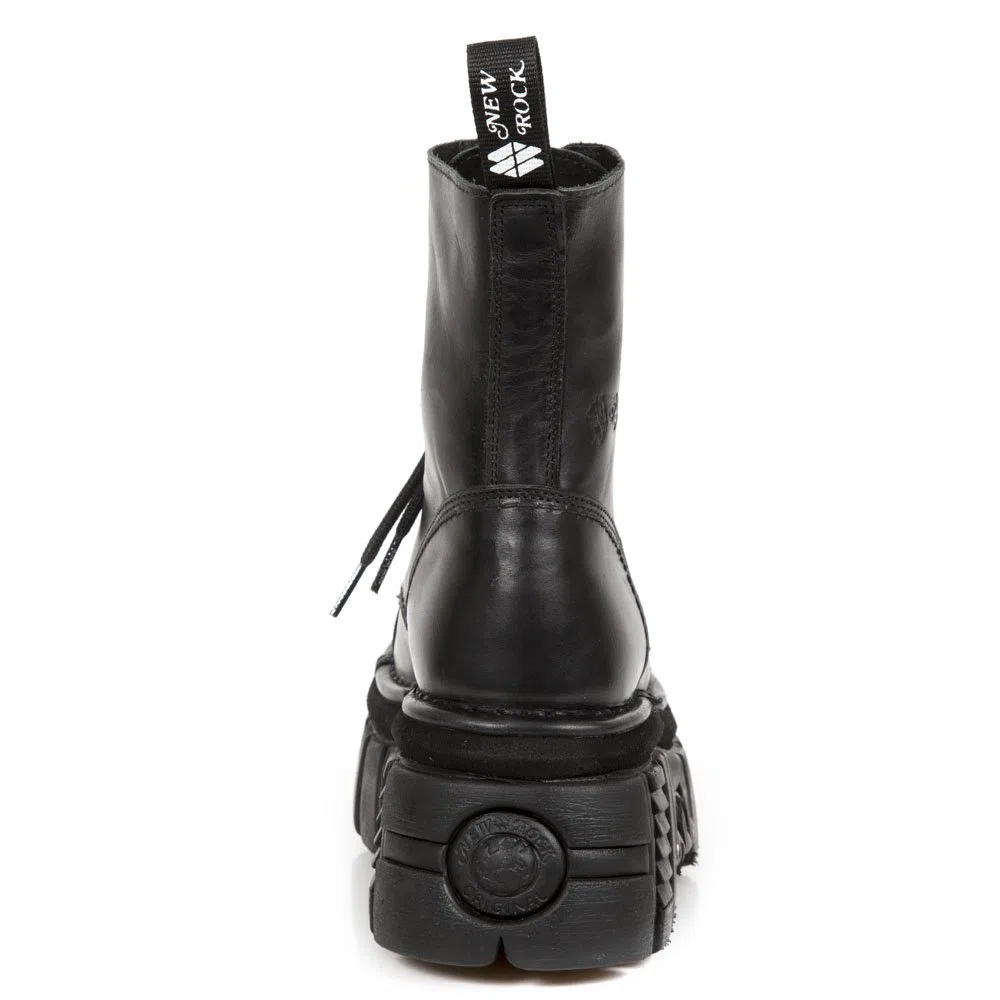 New Rock Combat Boots Unisex Stivali Platform