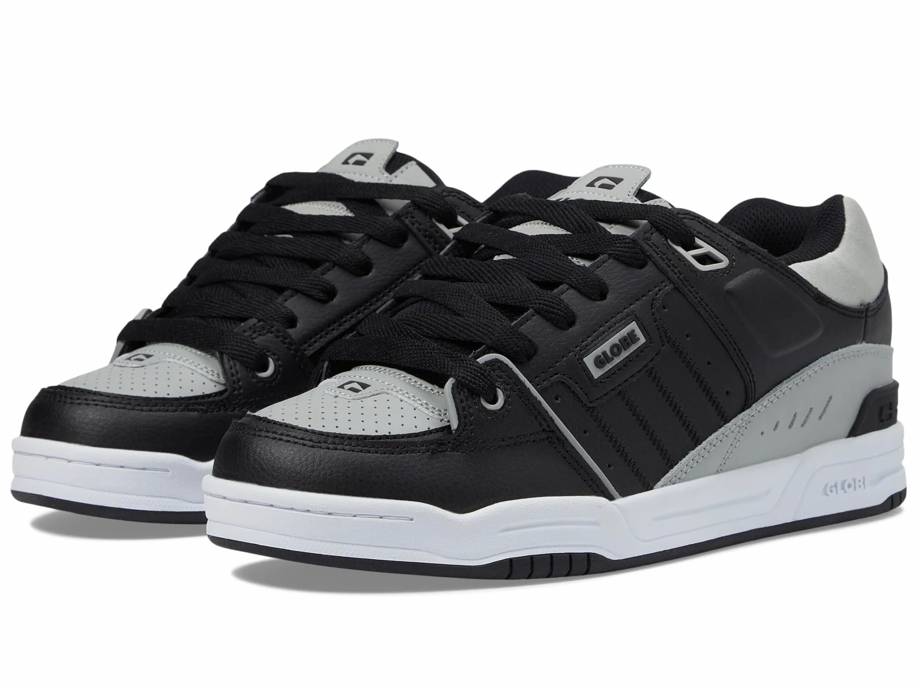 Scarpe Professionali da Skate Fusion - Black/Steel/White