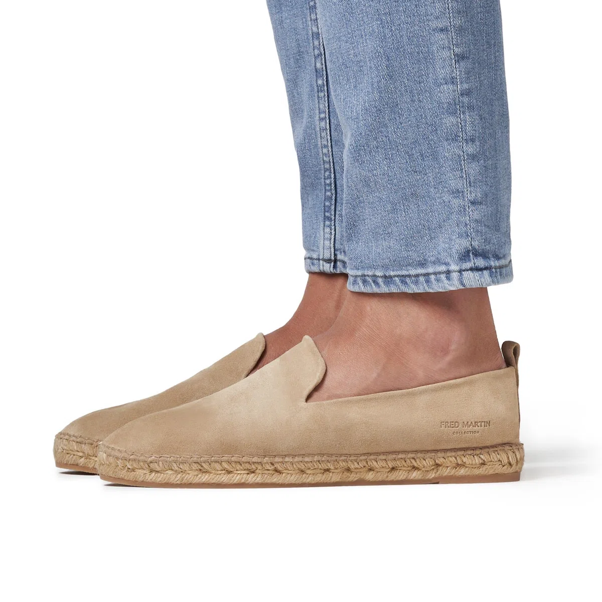 Fred Martin Collection, Espadrillas in camoscio e Iuta Uomo