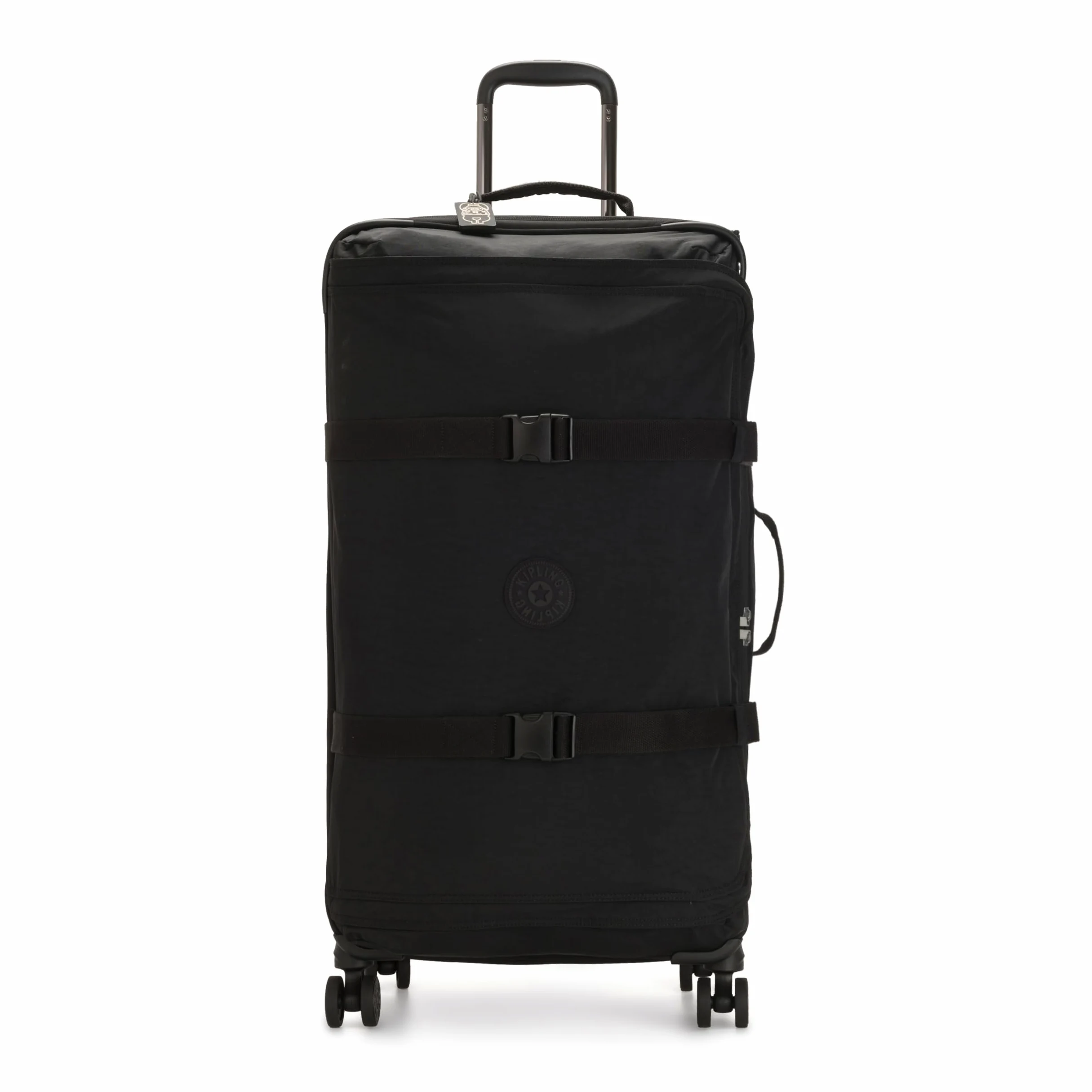 Kipling Spontaneous L, Valigia Donna, Black Noir, Taglia Unica
