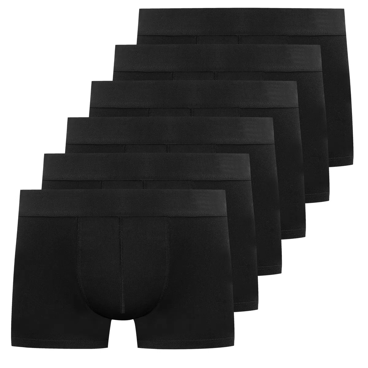 YouShow Boxer Uomo Cotone, Confezione da 6/12 Pezzi, Mutande Uomo Intimo, Elasticizzato, Confortevoli, privi di Etichette Che graffiano