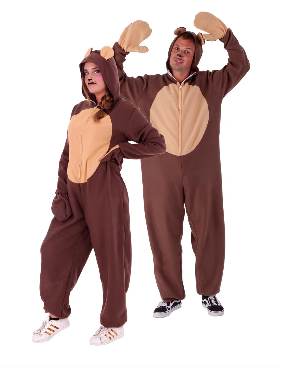 Rubie's Costume Orso Pardo, Animale, Adulti, Unisex, S8442, Taglia Unica (taglia 42)