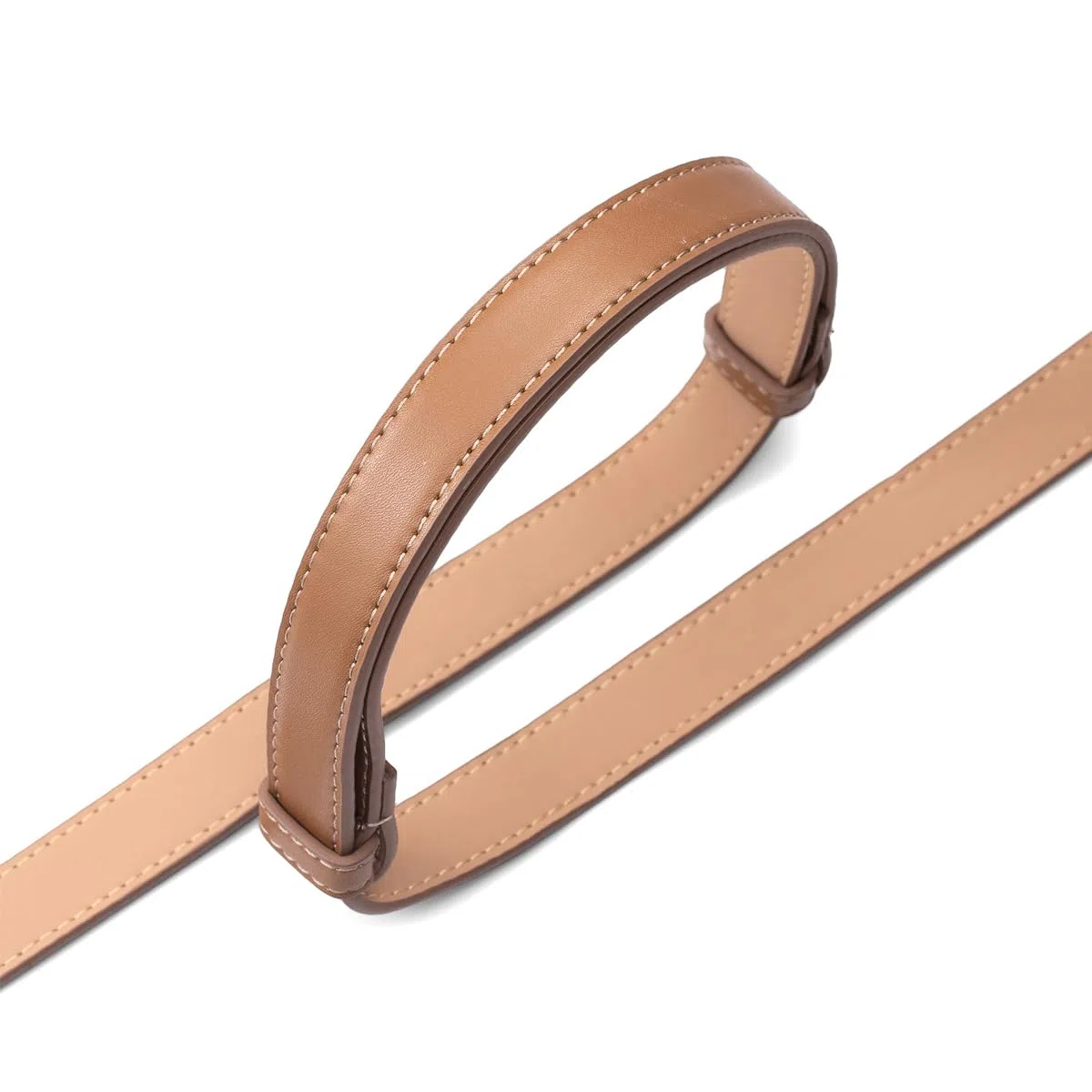 Cintura in Pelle Donna Classica Regolabile Cinturino Metallo in Vita Alta Sottile 2CM Cinture per Jeans Pantaloni Cappotto.