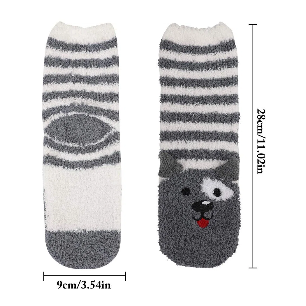 Kuschel Socken, soffici calzini da letto, da donna, caldi, invernali, da donna