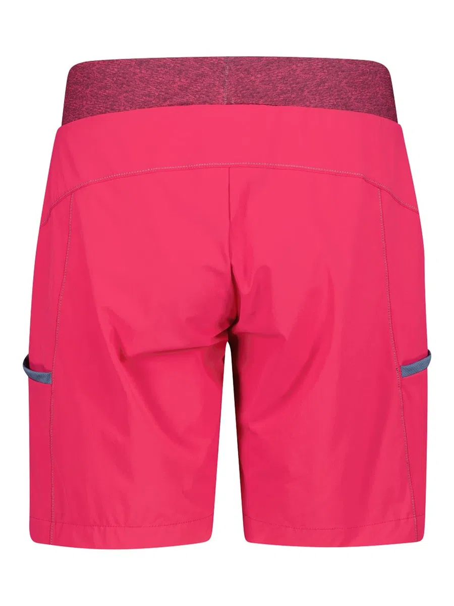 CMP Bermuda da trekking da donna con funzione Dry-Function, leggero, elastico e ad asciugatura rapida, con funzione Dry-Function. Vita comoda e tasche laterali, ideale per esterni.
