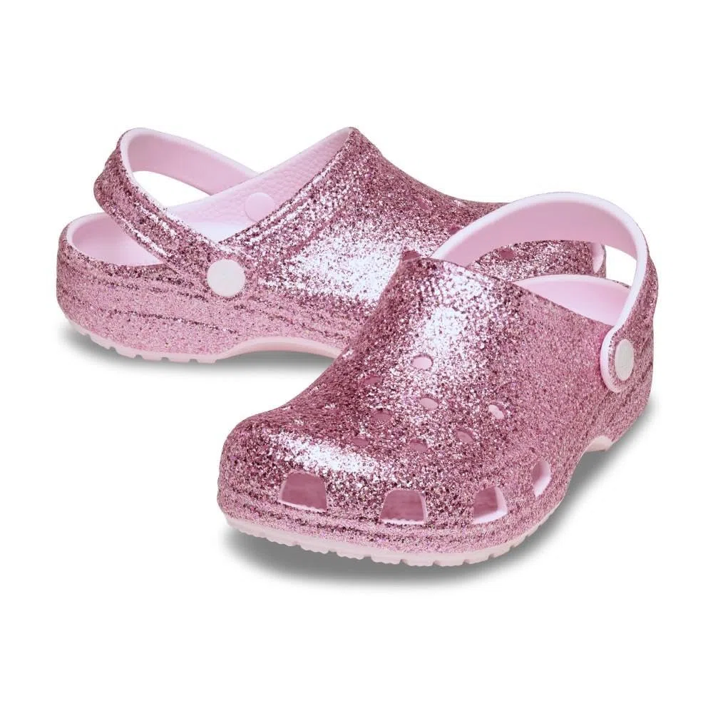 Crocs Classic Chunky Glitter Clog T ZoccoliUnisex - Bambini e Ragazzi