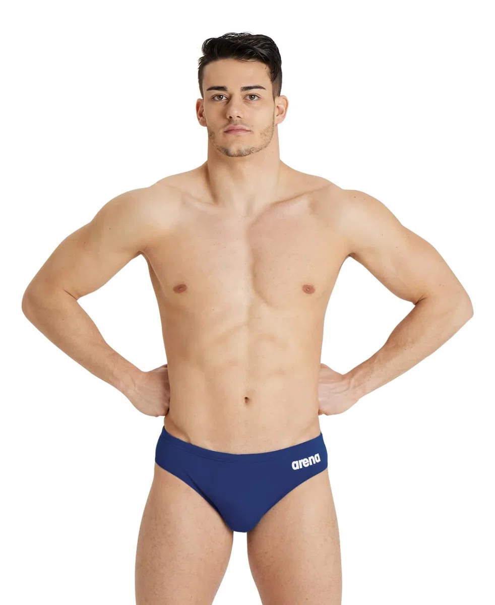 Arena Solid Costume Bambino Mare e Piscina, Costume da Bagno in Morbido Tessuto ad Asciugatura Rapida, Boxer Mare con Slip Interno in Rete e Tasche Laterali