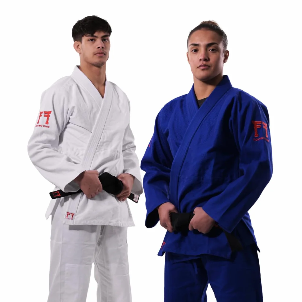 Kimono de judo, 100% cotone, 500 g, colore rosso
