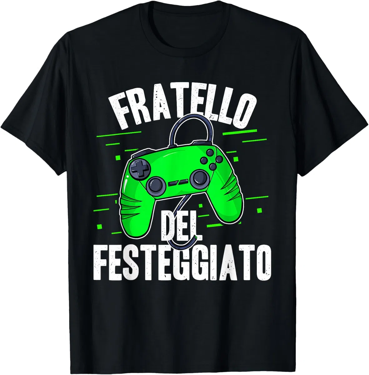 Fratello del Festeggiato Bambini Compleanno Videogiochi Maglietta