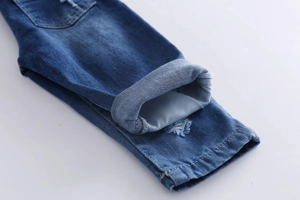 KIDSCOOL SPACE Salopette di Jeans per Neonato e Ragazza,Abbigliamento da Lavoro Carino in Denim Strappato da Bambino