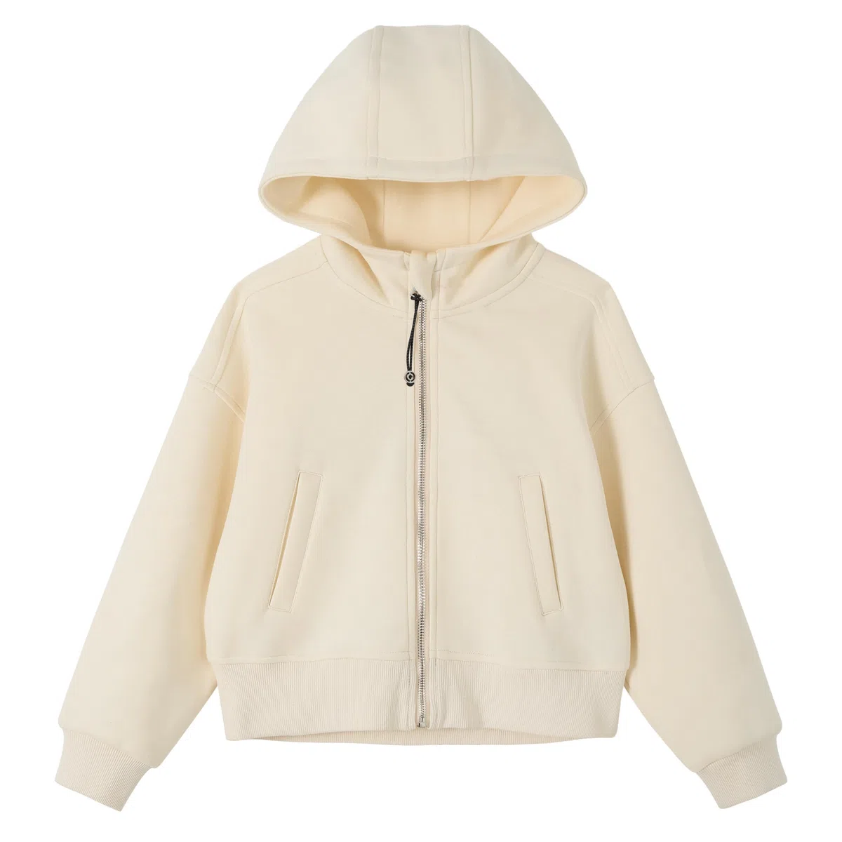 Rolanko Ragazze Felpa con Cappuccio con Cerniera, Cotone Giacca con Cappuccio a Maniche Lunghe Felpa con Tasche per Bambina