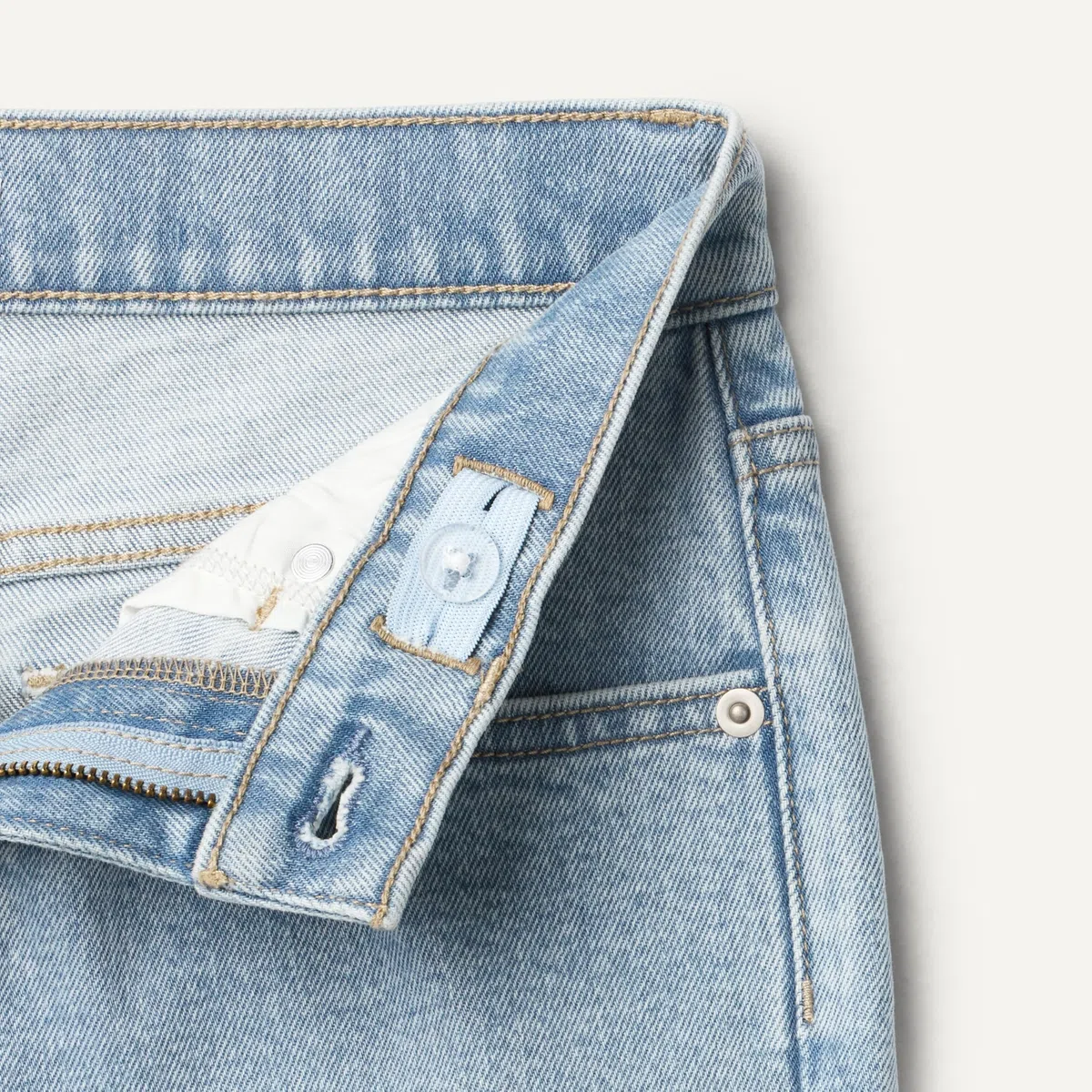 Amazon Essentials Jeans Baggy Mediamente Elasticizzati, Vestibilità Ampia Bambini e ragazzi