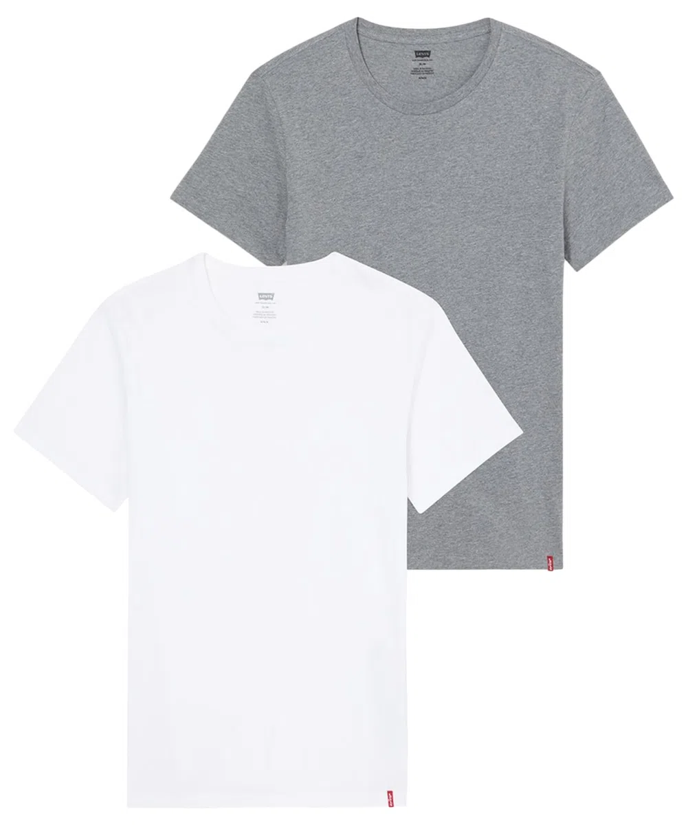 Levi's Slim 2-Pack Crewneck Tee Maglietta Uomo