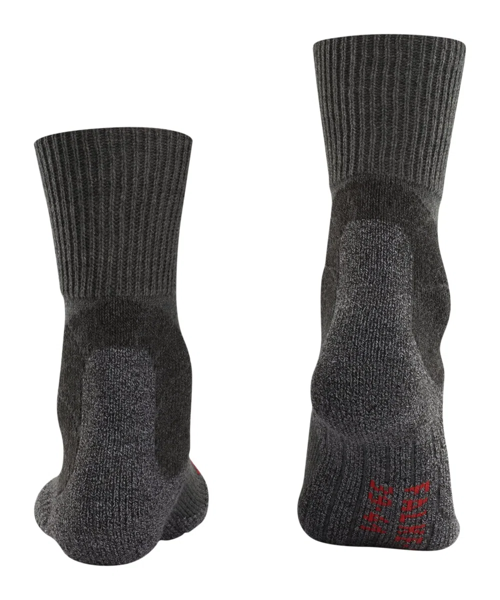 FALKE Men's TK1 Hiking Socks Strong Cushioning Maximum Protection Anti Blister Thick Warm Breathable Quick-Drying Climate-Regulating Odour-Neutralising Wool Functional Yarn 1 Pair