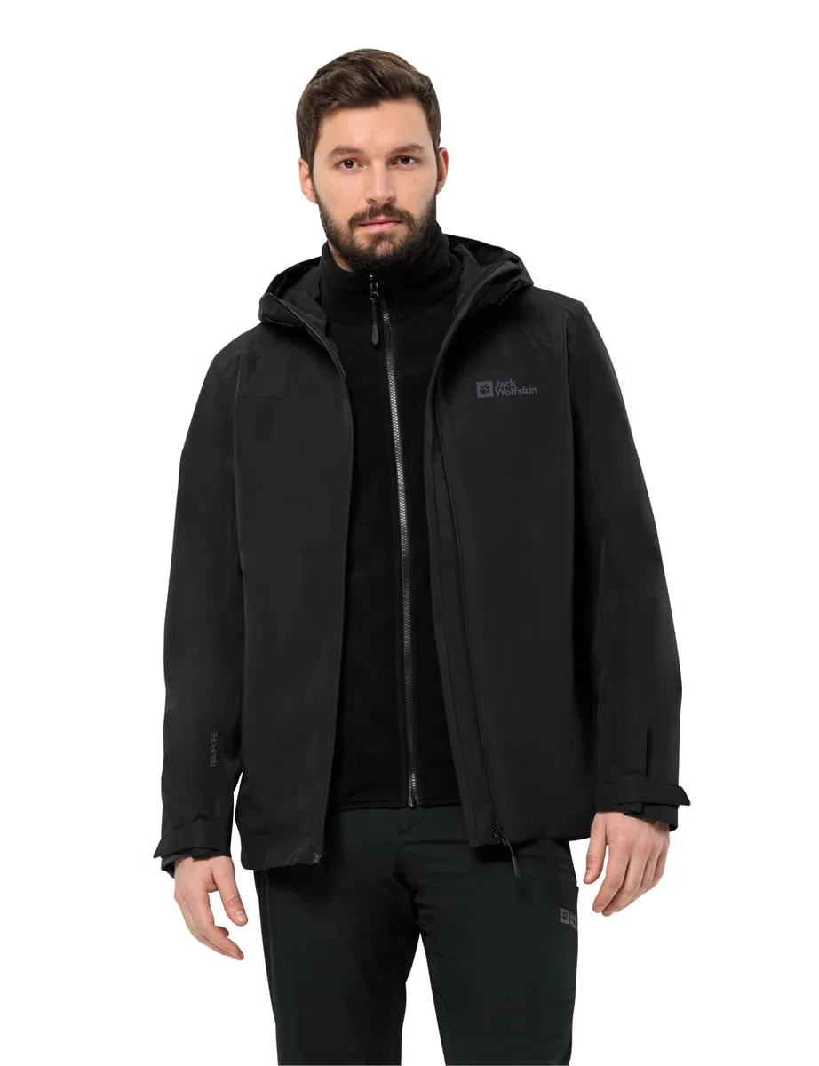 Jack Wolfskin Taubenberg - Giacca 3 In 1 Giacca Uomo