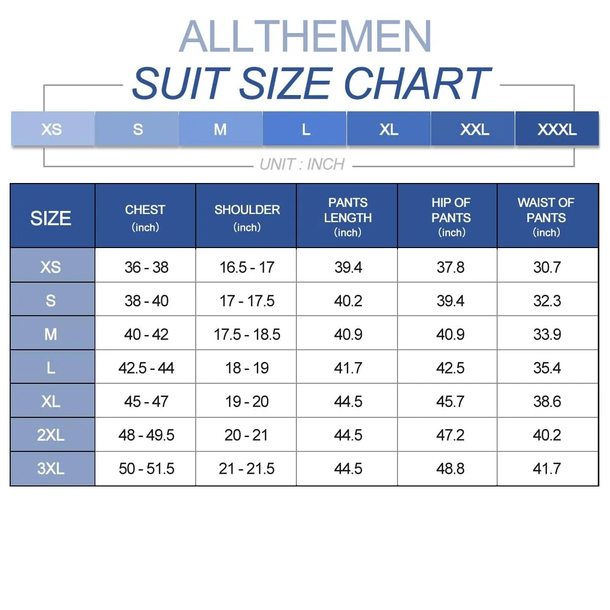 Allthemen Abito da Uomo 3 Pezzi Completo da Sposa Slim Fit Giacca a Un Bottone Formale Blazer Pantaloni Gilet
