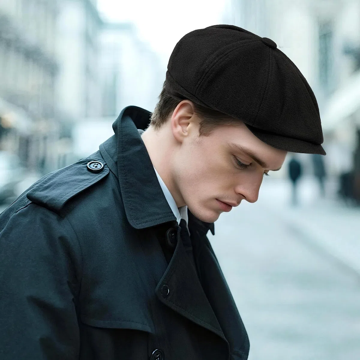 SAKTHIVEL Coppola Uomo Basco Berretto Piatto Baschi Uomo Vintage Scozzesi Irlandese Flat cap