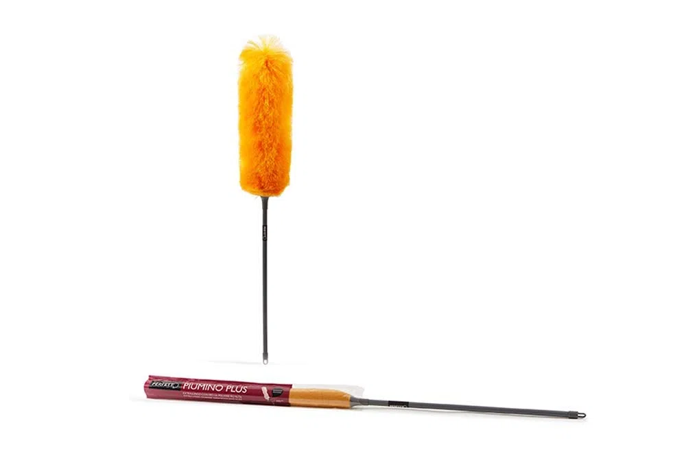 Perfetto Piumino Magnete Plus Elettrostatico, Plastica 15 x 15 x 105 cm (Zucca)
