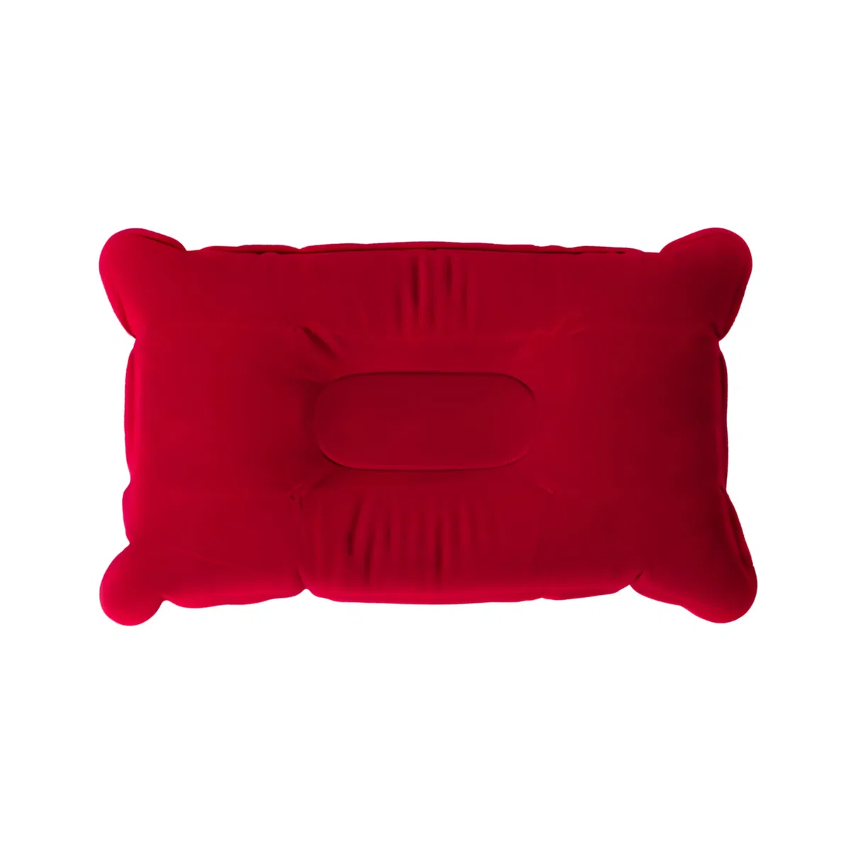 Cuscino da Viaggio Gonfiabile 38x24cm Bordeaux – Comfort e Sostegno per Collo, Perfetto per Viaggi e Relax, Aereo, Auto, Treno e Ufficio, Facile da Gonfiare