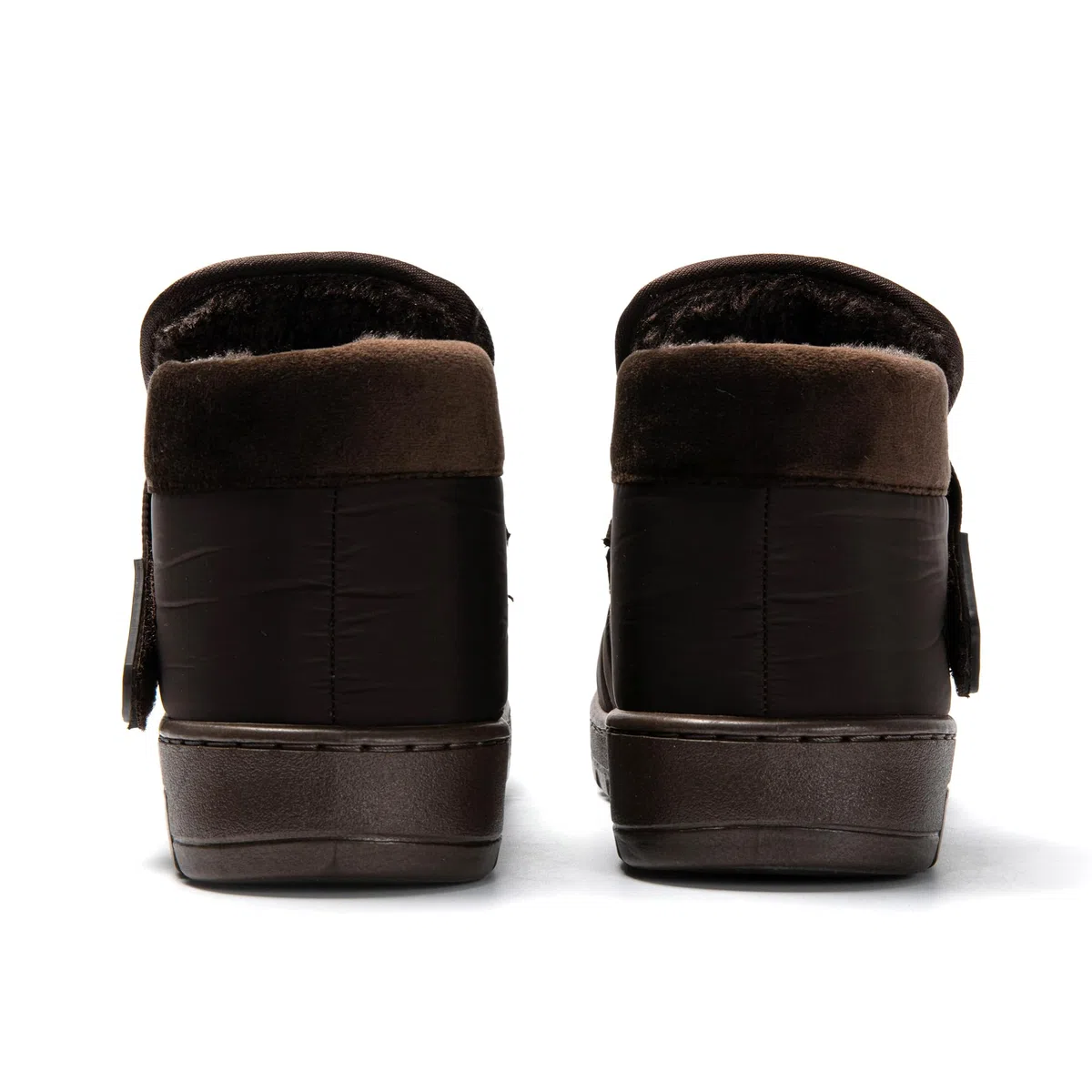 JOMIX Pantofole Stivali Invernali Uomo Ciabatte Chiuse Calde da Casa Scarpe Mocassini da Inverno Babbucce Pelose Comode