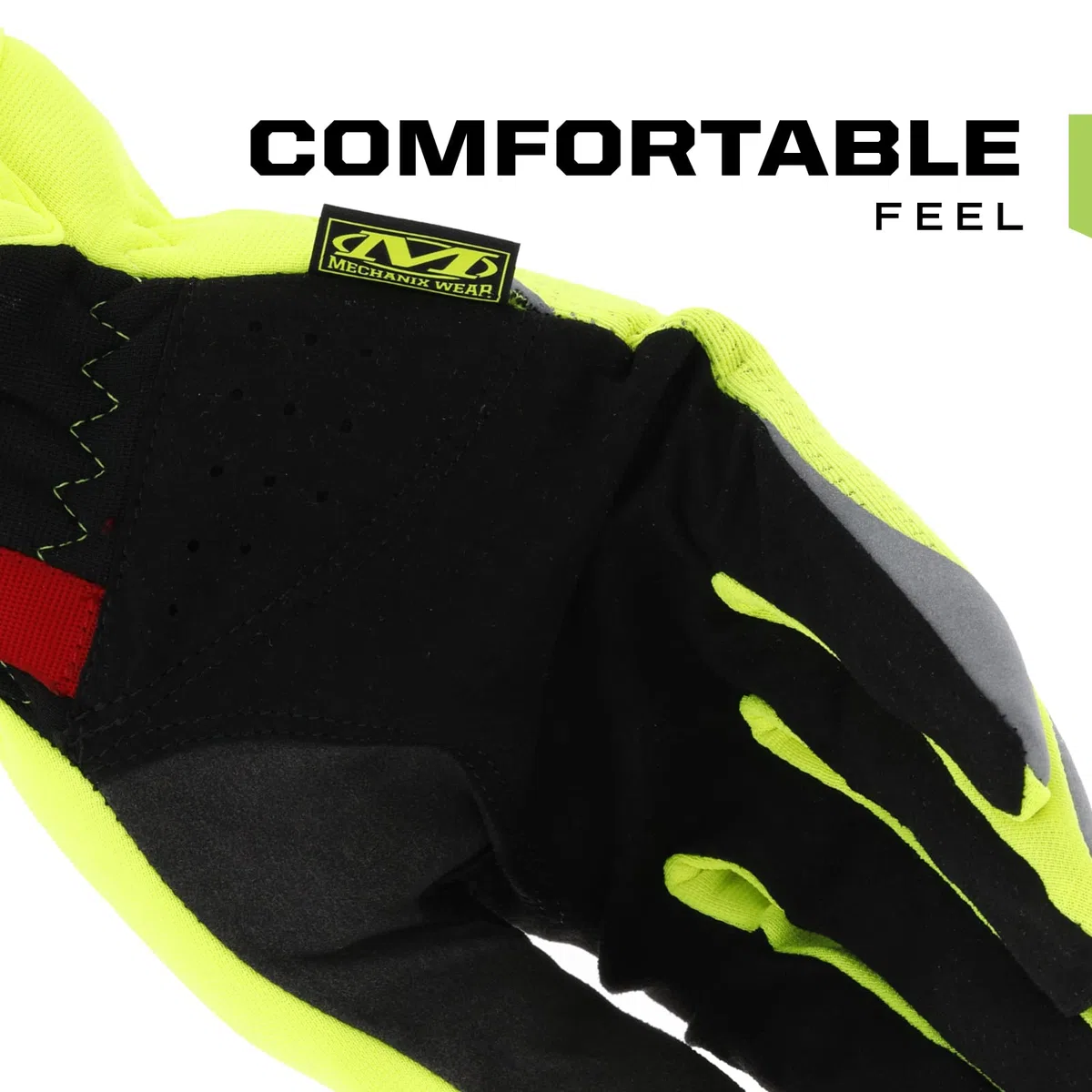 Mechanix Wear - Fastfit Guanti, Giallo Fluorescente, Large