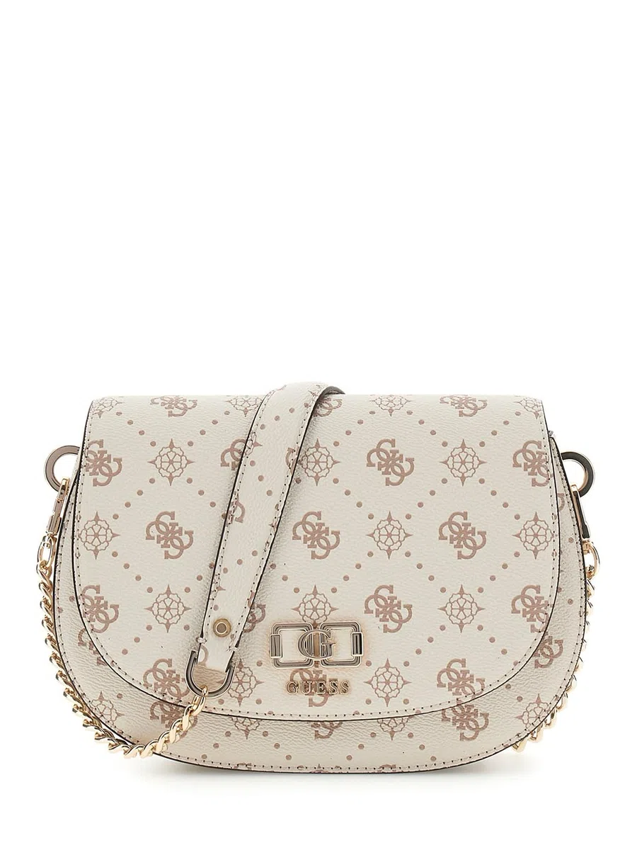 GUESS Borsa donna Emelie logo vanilla logo BS26GU116 GP992820