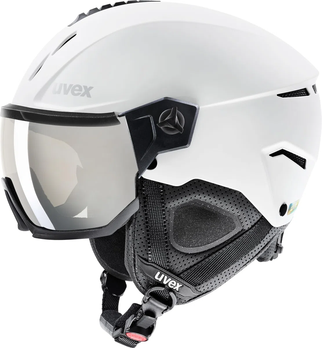 uvex instinct visor - Skihelm für Damen und Herren - mit Visier - individuelle Größenanpassung