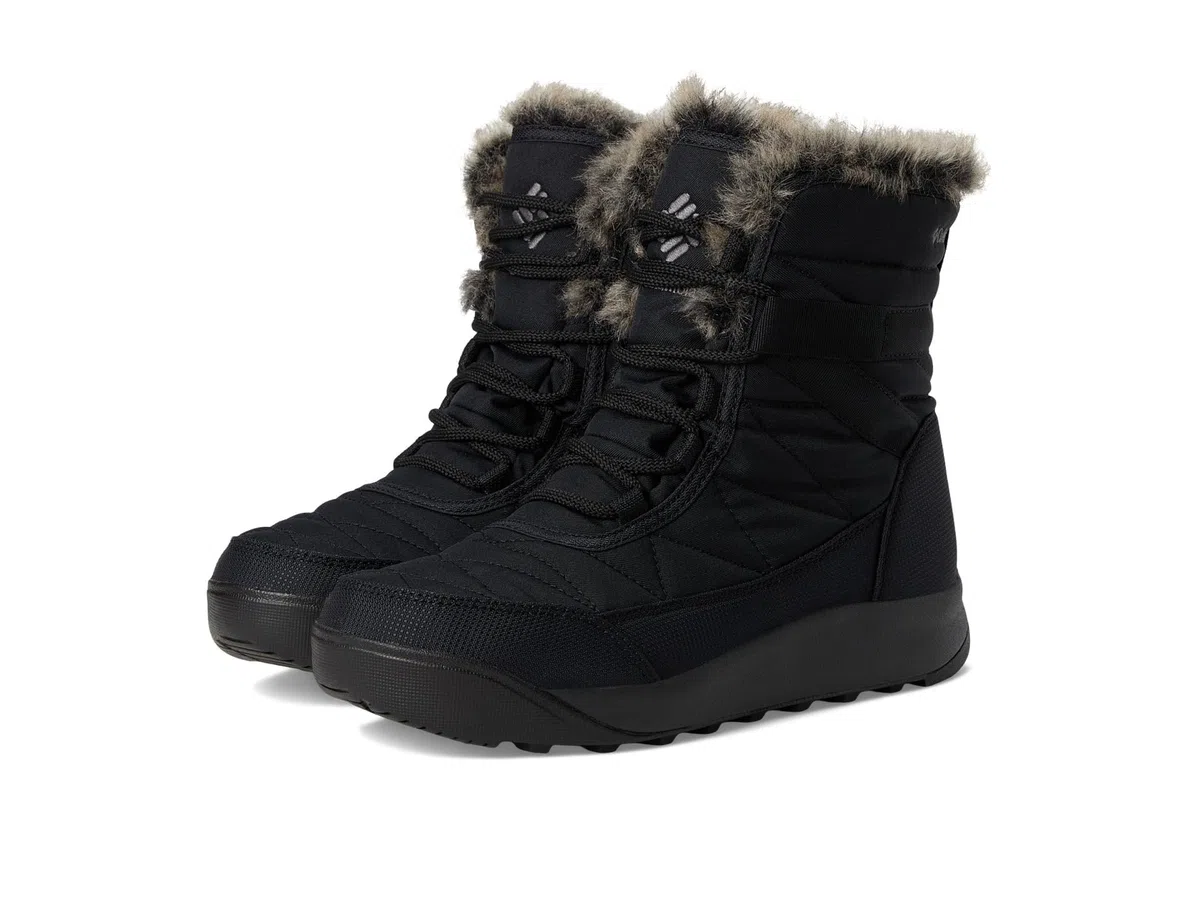 Columbia Minx Shorty, Stivali da neve Donna, Black/Titanium II Minx Shorty 4, 39 EU