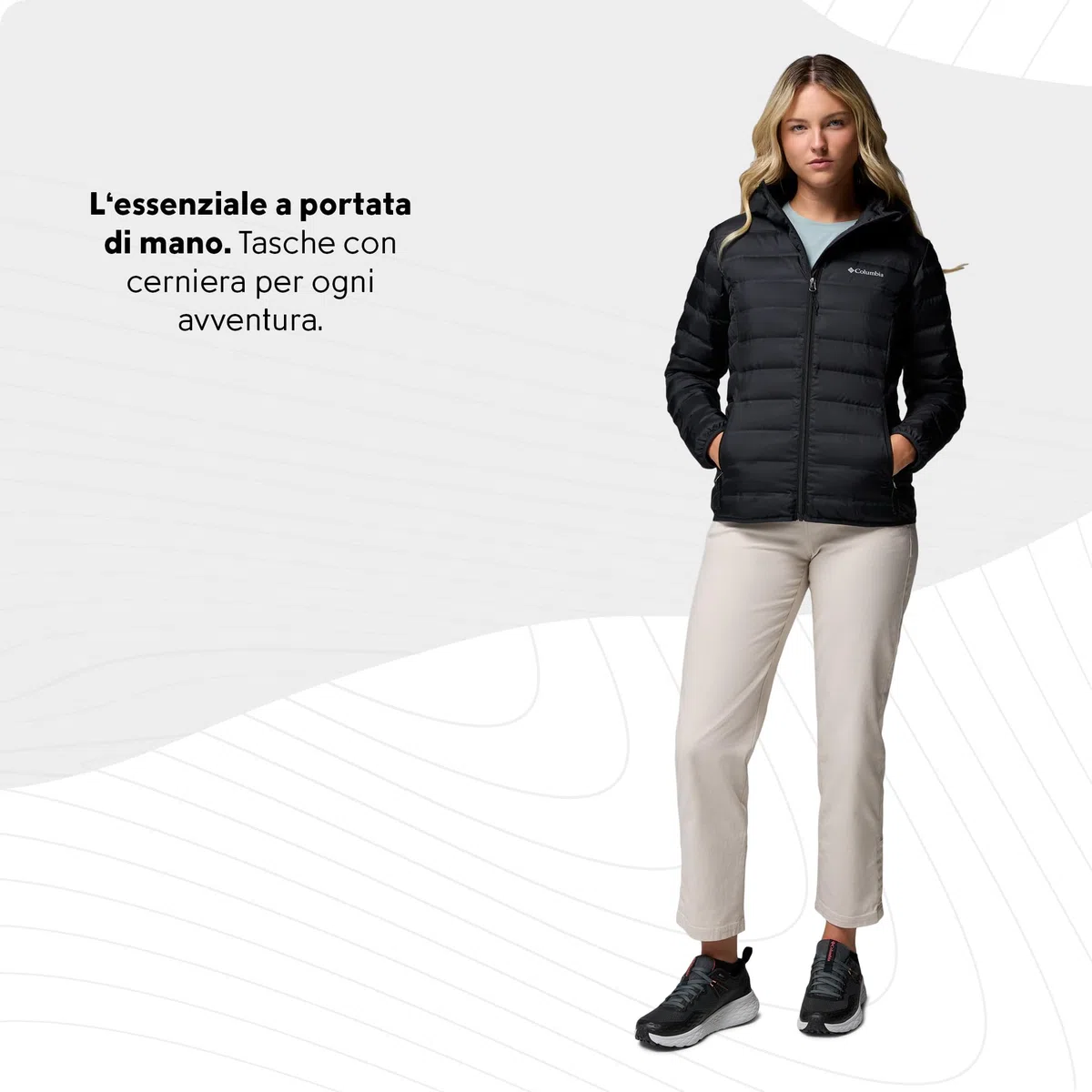 Columbia Women's Lake 22 Down Hooded Jacket, Hooded Puffer Down Jacket