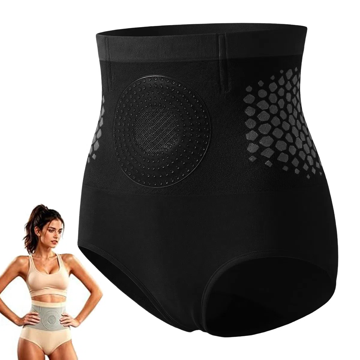 Pantaloncini Modellanti Donna Brucia Grassi,Pancera Contenitiva Guaina Senza Cuciture Mutande Pancia Piatta Contenitivo Panciera per Snellire Mutanda Shapewear Post Parto Recupero per Vestito S-5XL