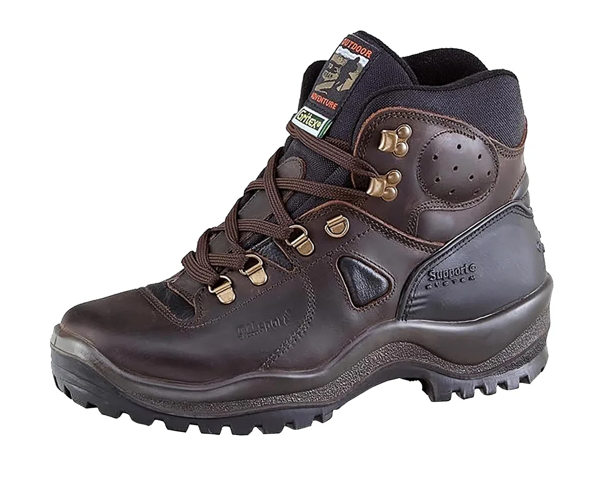 Grisport Scarpe Uomo Escursionismo Camminata Scarponi Montagna Stivali Impermeabili Pelle Lontra Dakar Trekking 629DV.9G (Marrone, 43)