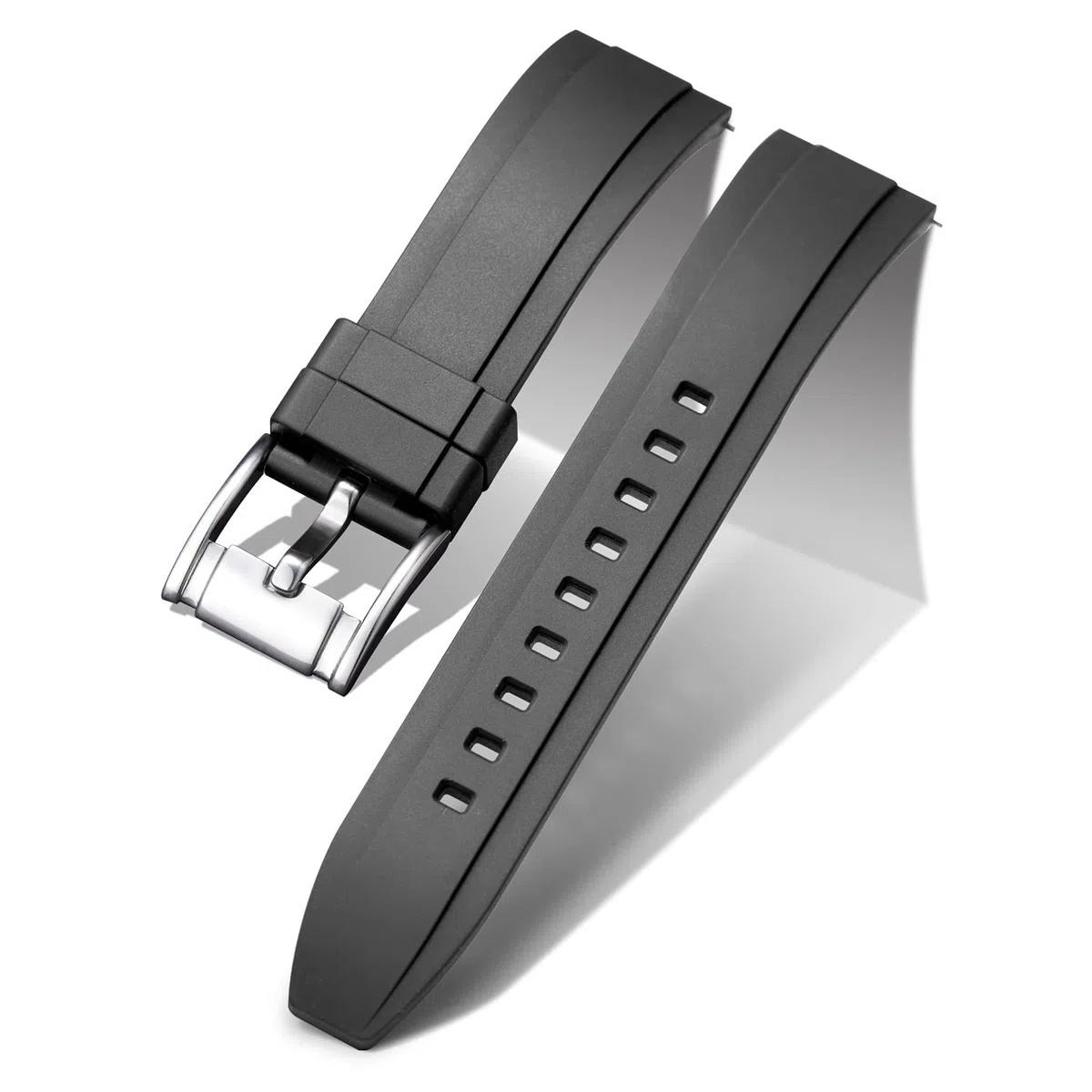 BINLUN Cinturini per Orologio in Silicone a Sgancio Rapido Cinturino in Gomma Sportivo 18mm 19mm 20mm 21mm 22mm 24mm Cinturini di Ricambio per Smartwatches per Uomo e Donna con 11 Colori