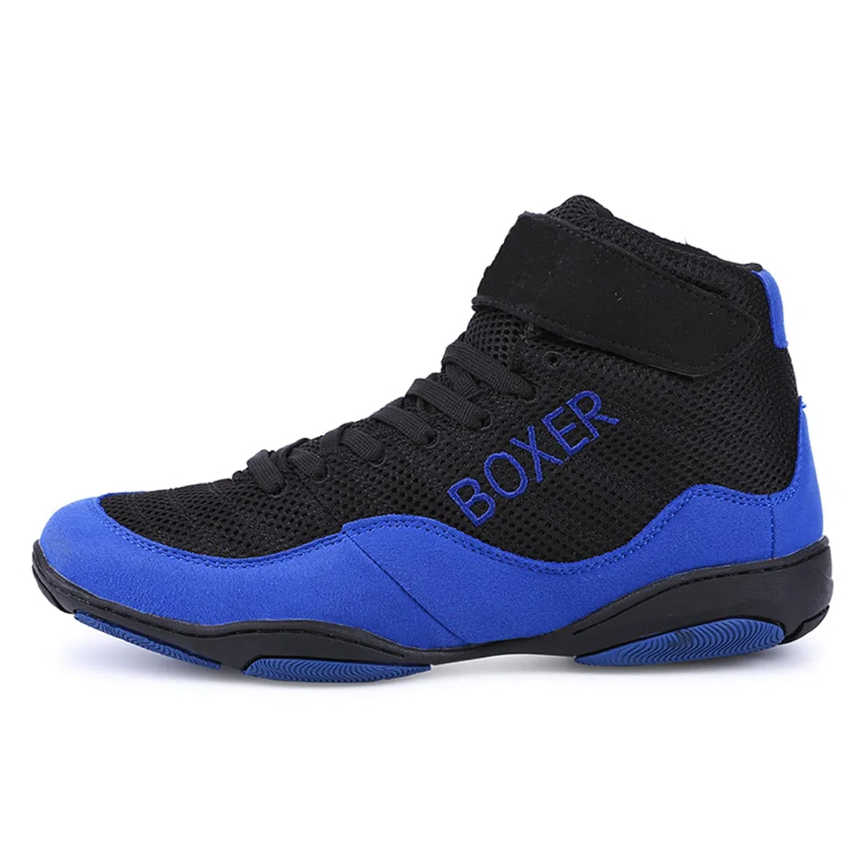 DAMANDO Scarpe da Boxe da Donna, Leggero Wrestling Sneaker Suola in Gomma Scarpe da Karate per Sparring Femminile Boxers Trainers