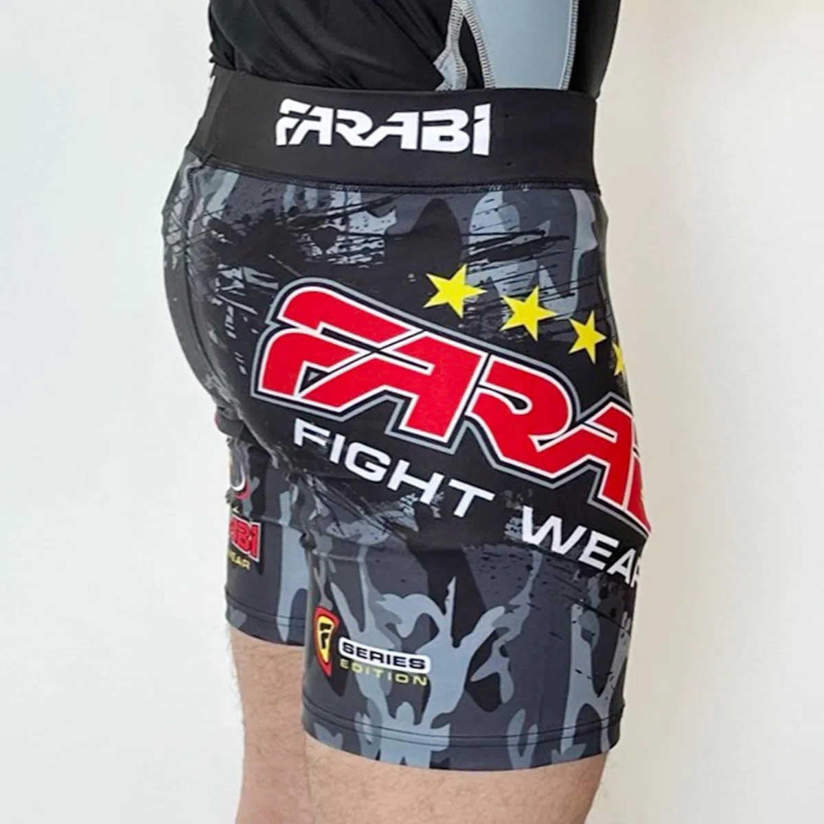 Farabi Sports Compressione Pantaloncini Vale Tudo, Pantaloncini MMA Compressione, Arti Marziali, Grappling, Pantaloncini Kick Boxing e Compressione Pantaloncini da Corsa Uomo