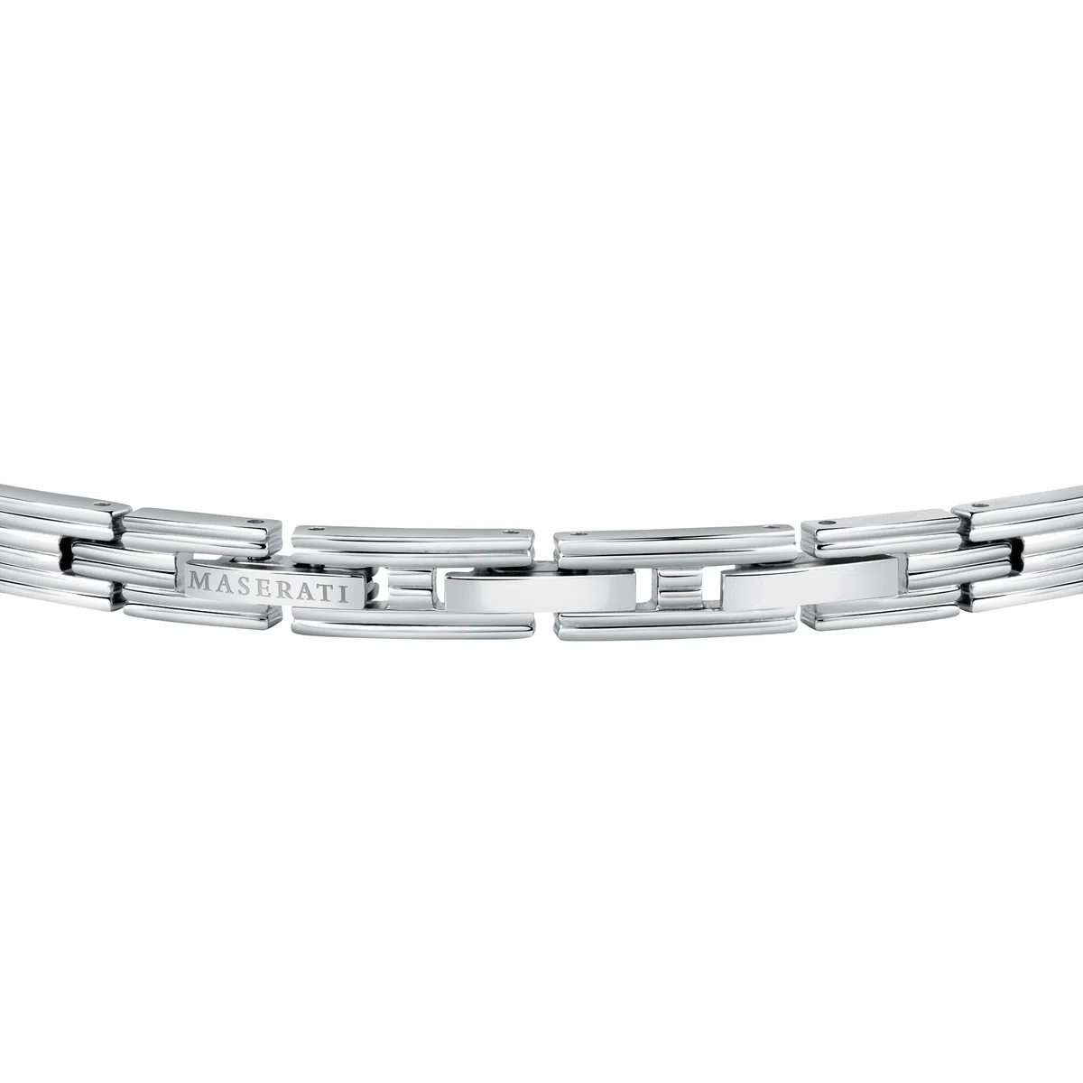 Maserati Jewels Bracciale Uomo, in Acciaio, PVD Oro rosa - JM121ATK12